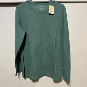 Sonoma Women’s Teal Long Sleeve Shirt